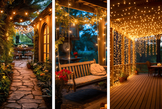 How to Elevate Your Outdoor Fireplace with SolarSolution™ String Lights