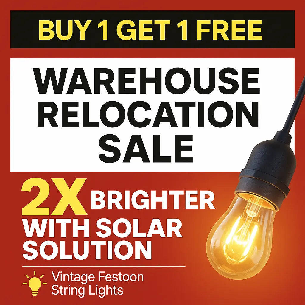 Solar Solutions™️ - Festoon Lights (2025 Edition) Pre-Order Ships [Sep 12th]